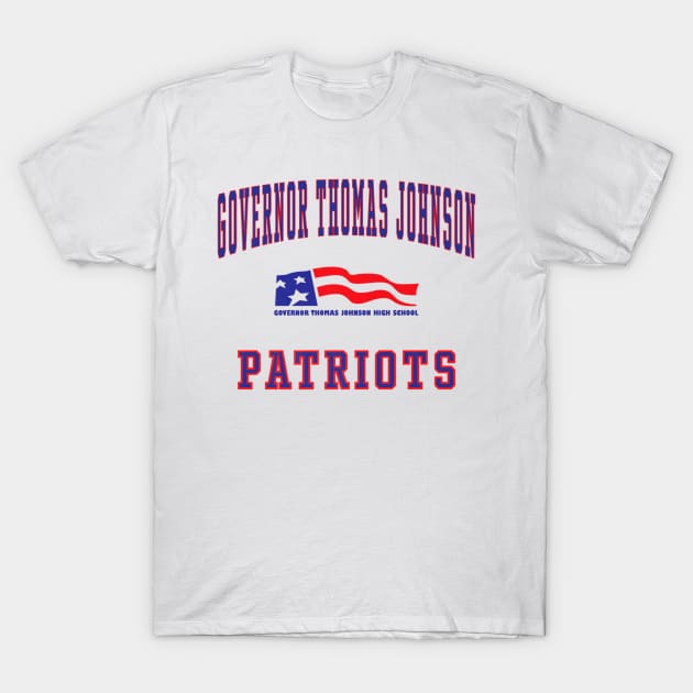 Governor Thomas Johnson High School Patriots Premium C1 T-Shirt by Macy XenomorphQueen